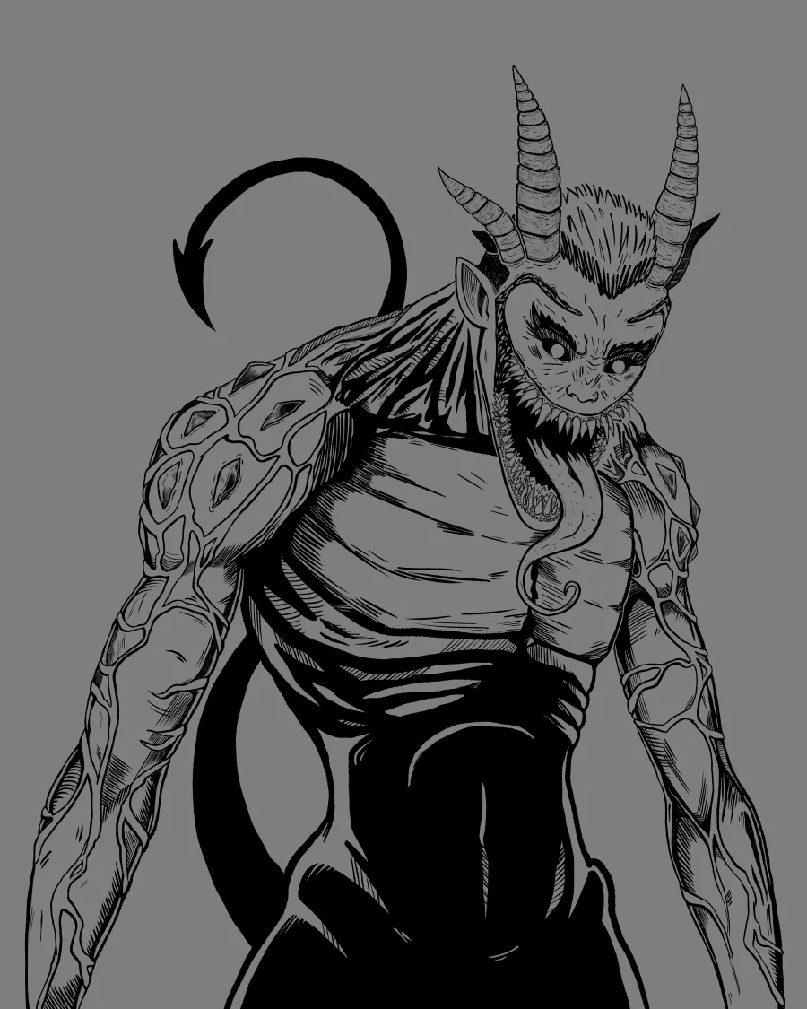 Line art preview